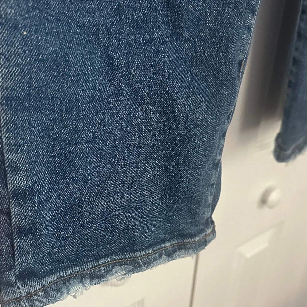 Kensie Dark Blue Straight Leg Jeans - Picture 3 of 7